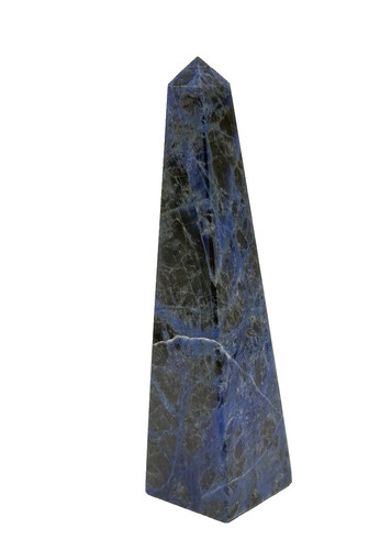 Obelisco pietra dura sodalite - obelisco,