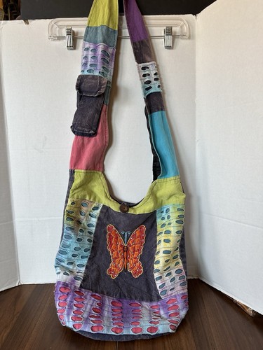 Bohemian hippie crossbody - hippie,