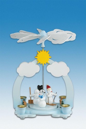 Piramide pupazzi neve - piramide, 3