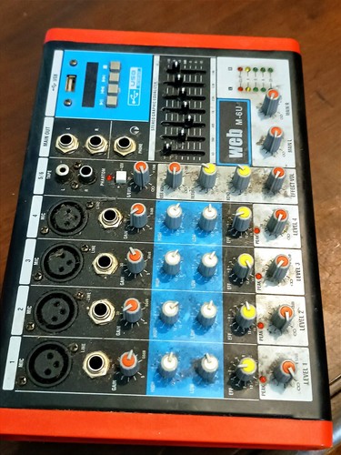 Impianto casse mixer microfono - mixer,