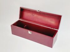 Scatola Cassa Cassetta in Legno Teca per Bottiglia Vino Eno Liquore 34 X 9 Gift