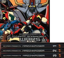Mazinkaiser D-VISUAL 1 2 3 CON I 3 DVD E RACCOGLITORE