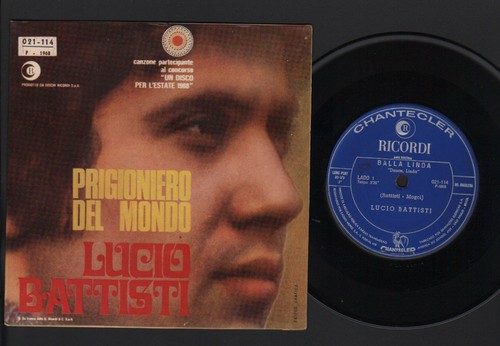 Lucio battisti balla linda - 7",