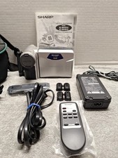 Sharp Viewcam VL-AH151 Hi-8 400X Zoom Digitale DIS Cristallo Liquido Testato Funzionante