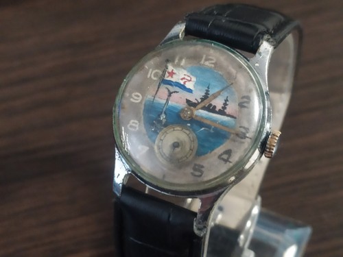 Orologio vintage pobeda - vintage,