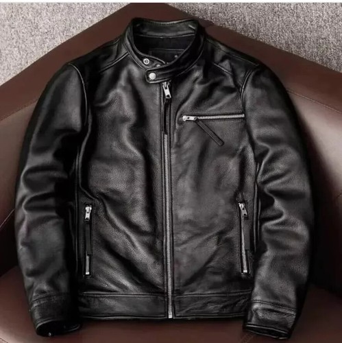 Giacca pelle uomo stile - giacca, da