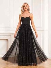 Vestito Abito Elegante Lungo