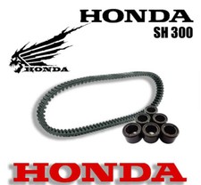 CINGHIA/TRASMISSIONE/RULLI 17GR HONDA SH/300 2007 2020 ORIGINALE MITSUBOSHI 300