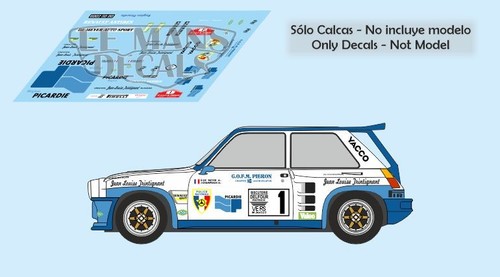 Decals renault maxi - decals,