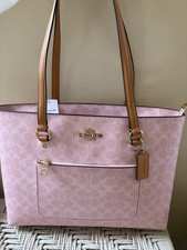 Borsa Coach Signature rosa