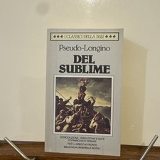 Pseudo-Longino - Del sublime - Rizzoli 1991