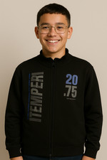 FELPA RAGAZZO GARZATA