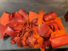 Lotto Da Pelle Rosso Pezzi Con