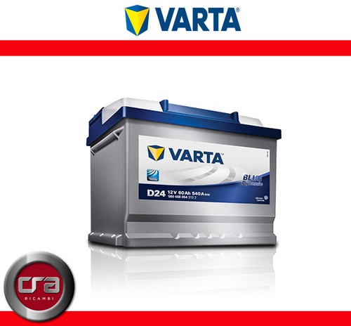 Batteria auto 60ah d24 varta - batteria,