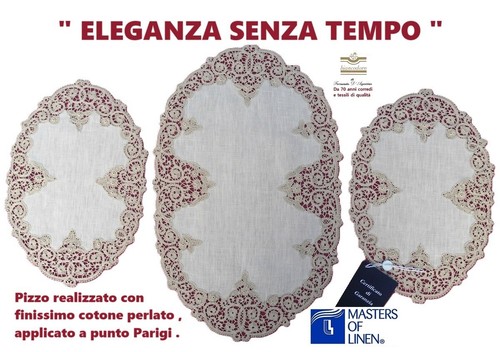 Centri lino pizzo tombolo