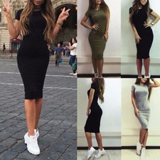 Mini abito donna moda manica