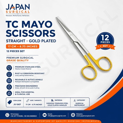 Mayo forbici dritte - mayo, tc