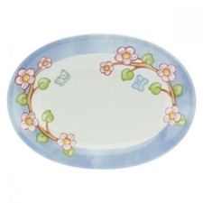 Thun Piatto Ovale Fiori Di