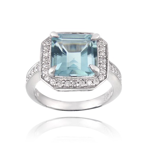 Anello quadrato argento 925 - in,