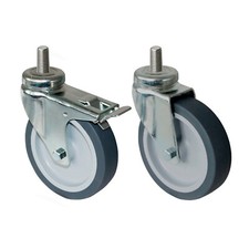 RULLO DI TRASPORTO RULLO APPARECCHIO FORO POSTERIORE M10x25 mm RULLO PER MOBILI RULLO GIREVOLE RULLO SCORREVOLE