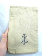 VECCHIO SACCHETTO IUTA MONETE BANCA VINTAGE ZECCA ITALIANA NUMISMATICA