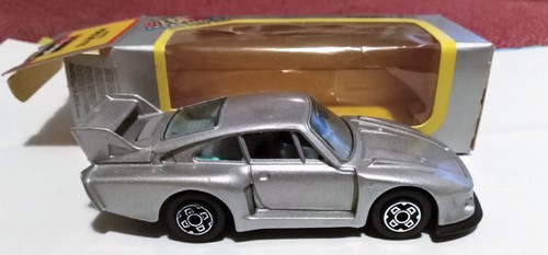 Burago porsche 935 silver - burago, 1:43