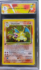 Charizard (4/102) Prima Edizione Italiana, graad 7.5 NM+