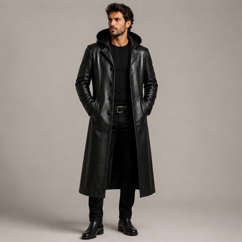 Cappotto trench uomo - , nero