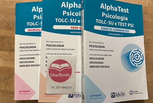 Alpha test psicologia - test, kit