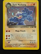 Pokemon Dark Machamp 10/82 Holo Excellent Team Rocket ENG vintage Rare