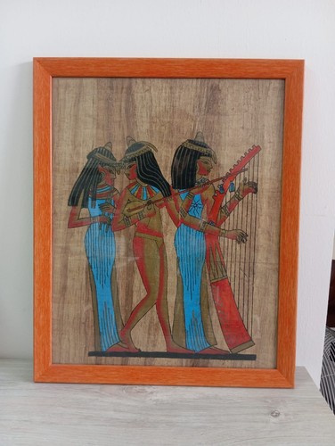 Quadro papiro egiziano - papiro,