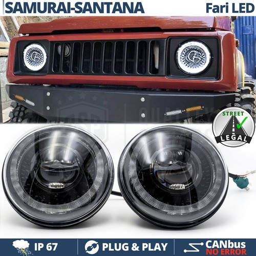 Fari full led - samurai, sj