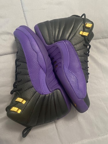 Air jordan viola - 12, nero