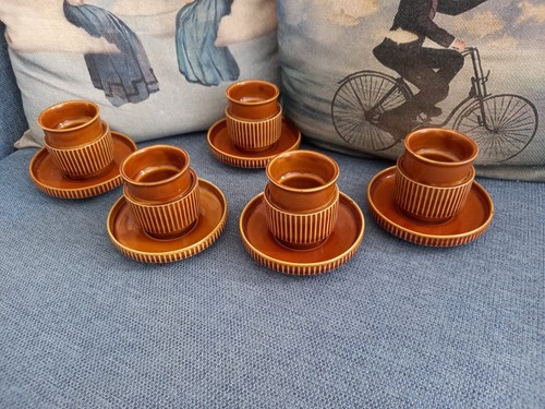 Vintage tazzine con - con, piattino