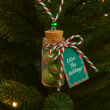 Ornamento Natalizio Barattolo