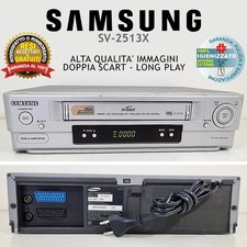 VIDEOREGISTRATORE VHS SAMSUNG