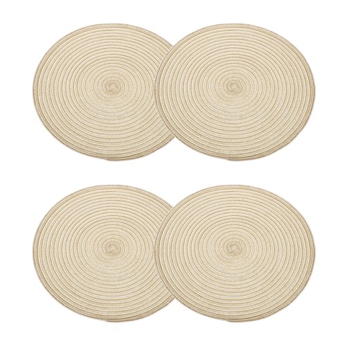 4pcs tovagliette intrecciate - ,