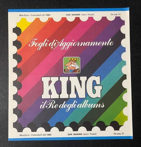 Fogli album marini king san - king,