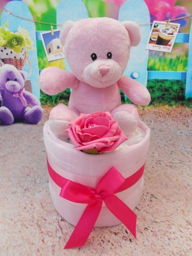 Torta pannolini bambina