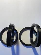 4 Anelli Centraggio Centratori Plastica PETG Cerchi Lega 67,1-57,1