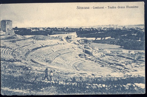 Siracusa contorni teatro - siracusa,