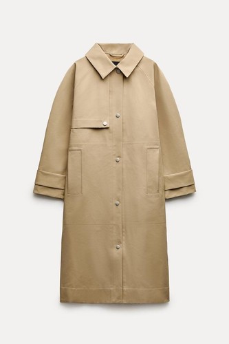 Zara trench donna beige - trench,