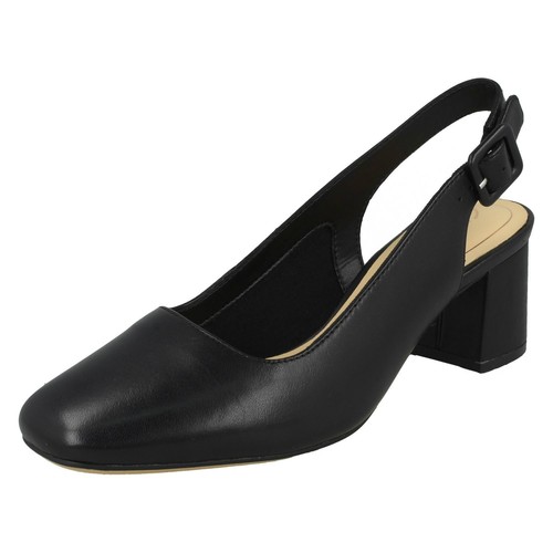 Scarpe con tacco basso - con, clarks