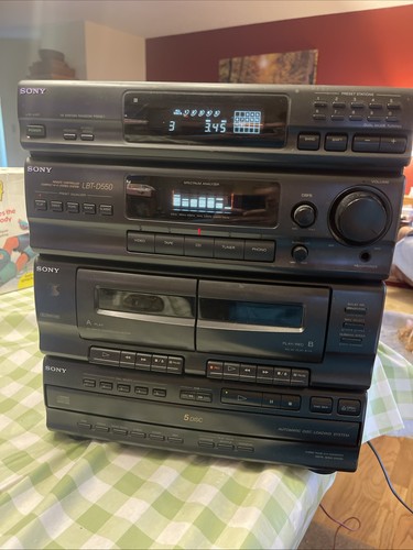 Impianto stereo vintage sony - stereo,