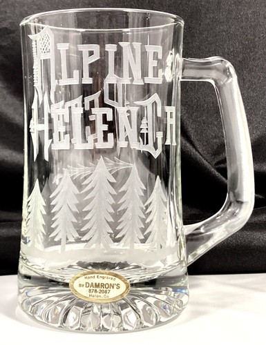 Tazza vintage incisa - , alpina