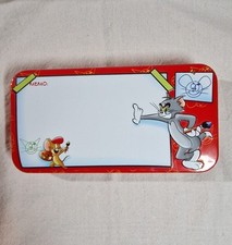 Scatola Latta, Vintage, Kinder Cioccolato Tom & Jerry Memo. Rossa.