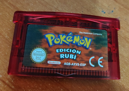 Pokemon ruby version gba - ruby,