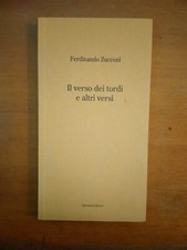 FERDINANDO ZUCCONI- IL VERSO