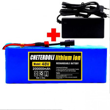Batteria 48V Ebike 200AH batteria agli ioni di litio per motore bici elettrica con 20A BMS