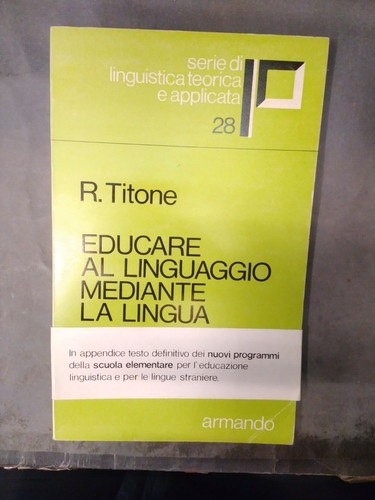 Titone educare al - educare,
